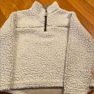 Bundle 3/$12 Sherpa pullover jacket